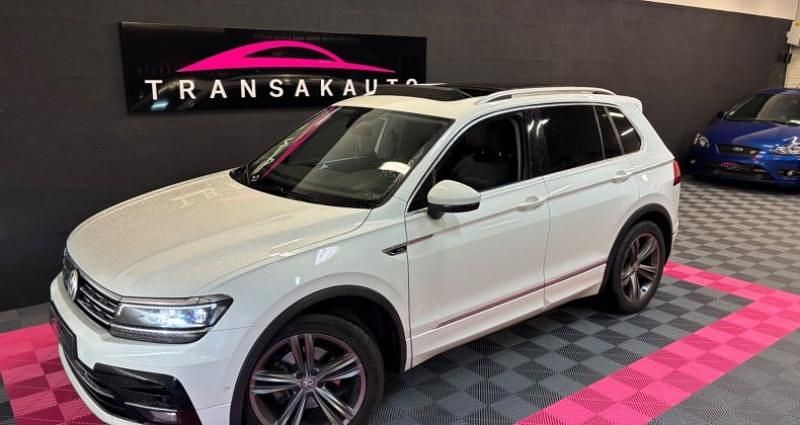 Blanc Occasion 2019 VW Tiguan R-line SUV | 24 990 € (Prix juste) - Image 1/4