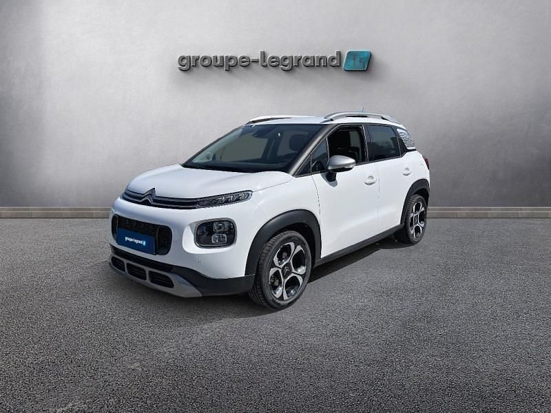 Blanc Utilisé 2019 Citroën C3 Aircross PureTech SUV | 11 980 € (Prix juste) - Image 1/4