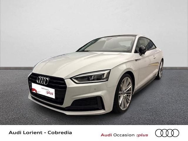 Occasion Audi A5 S-Line 190 ch (139 kW) 2019 Blanc glacier métallisé Coupé