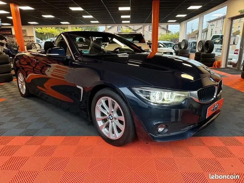 Bleu Utilisé 2017 BMW 420 Cabriolet | 18 490 € (Prix juste) - Image 1/4