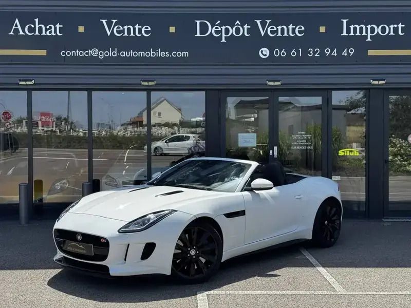 Blanc Utilisé 2013 Jaguar F-Type S Cabriolet | 59 990 € - Image 1/4