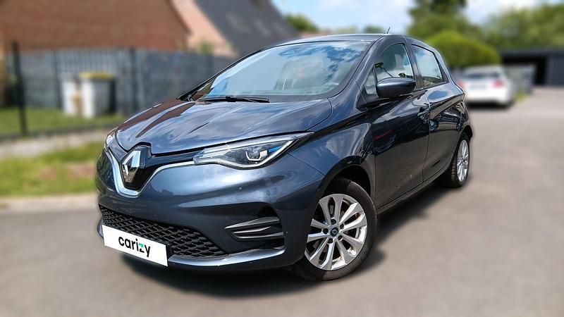 Gris Utilisé 2020 Renault Zoe Zen Citadine | 6 905 € (Super prix) - Image 1/4