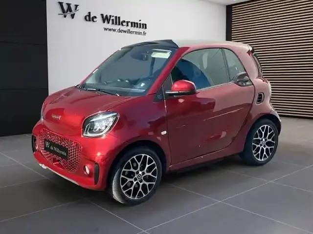 Rouge Utilisé 2021 Smart ForTwo Electric Drive Coupé | 13 900 € (Prix juste) - Image 1/4