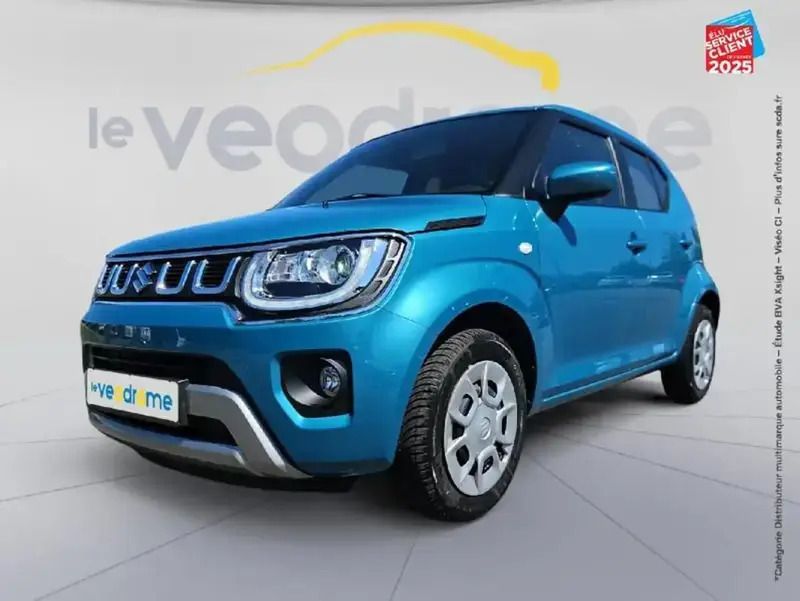 Bleu Utilisé 2021 Suzuki Ignis Citadine | 10 499 € (Bon prix) - Image 1/4
