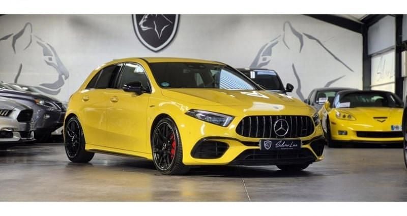 Jaune Utilisé 2019 Mercedes A45 AMG AMG Berline | 49 990 € (Prix juste) - Image 1/4