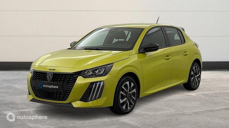 Jaune Nouvelle 2024 Peugeot 208 Active Citadine | 19 299 € (Bon prix) - Image 1/4