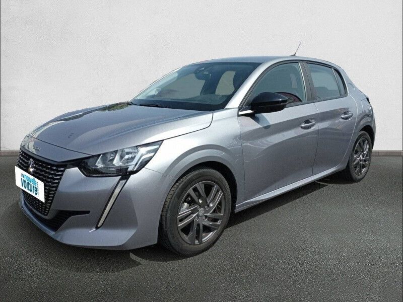 Gris Utilisé 2022 Peugeot 208 Active Citadine | 12 490 € (Prix juste) - Image 1/4