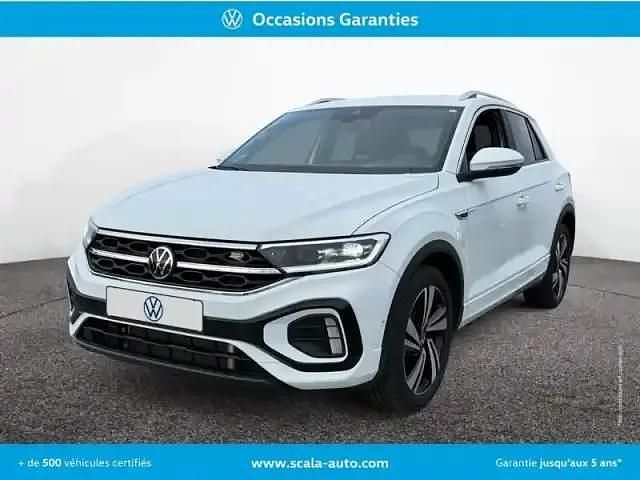 Pure white Occasion 2025 VW T-Roc SUV | 34 990 € (Prix cher) - Image 1/4
