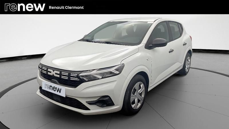 Blanc Utilisé 2023 Dacia Sandero Essentiel Citadine | 12 990 € (Bon prix) - Image 1/4