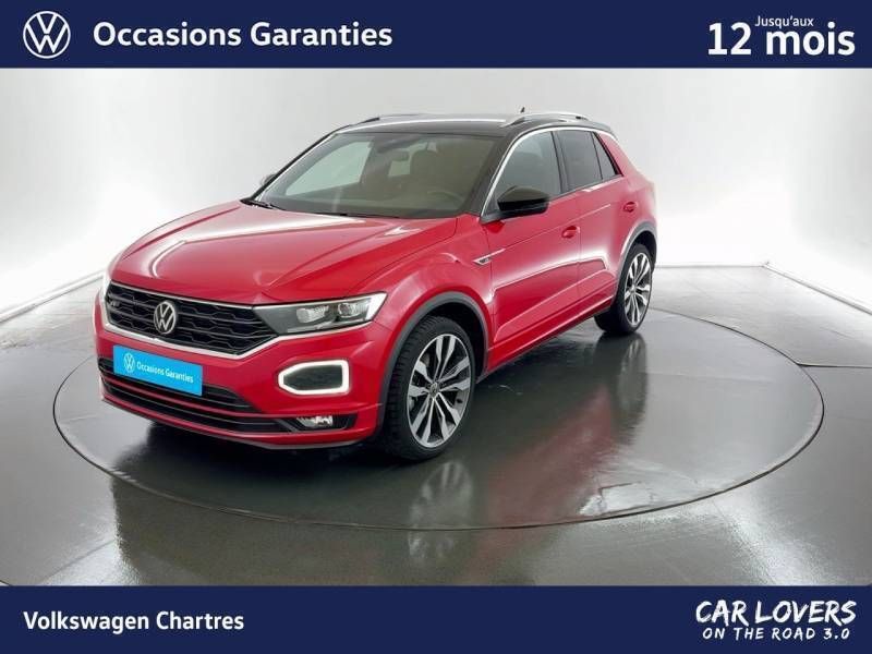 Rouge Utilisé 2021 VW T-Roc R-line SUV | 26 770 € (Bon prix) - Image 1/3