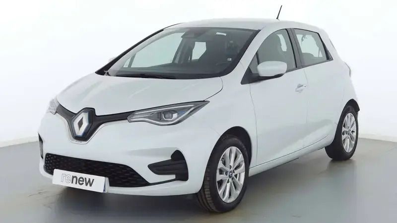 Blanc Utilisé 2020 Renault Zoe Zen Citadine | 9 390 € (Super prix) - Image 1/4