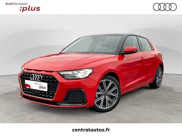 Rouge misano nacré Utilisé 2022 Audi A1 Sportback Advanced Plus Citadine | 22 990 € (Prix juste) - Image 1/4
