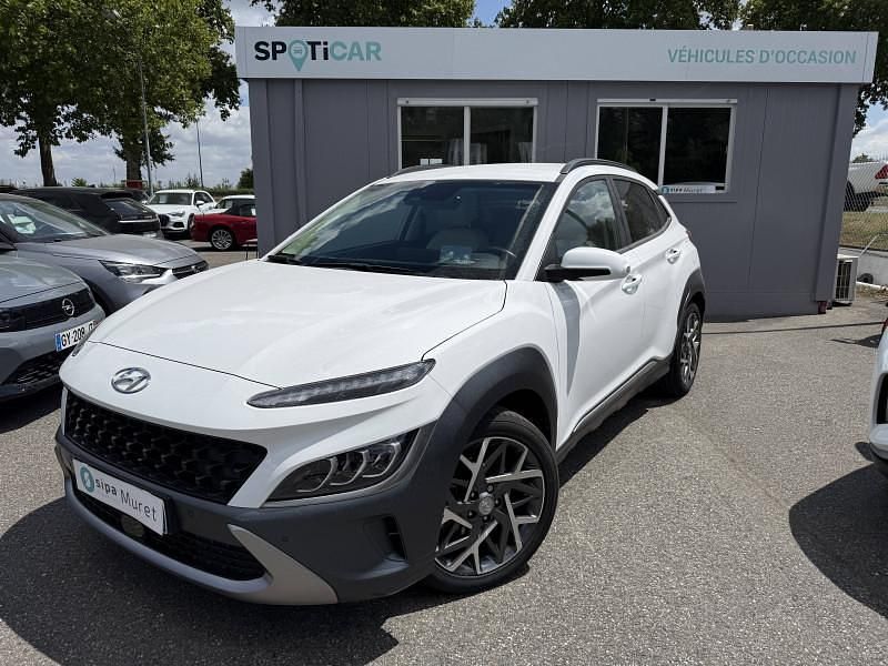 Blanc Utilisé 2022 Hyundai Kona SUV | 20 490 € (Prix juste) - Image 1/4