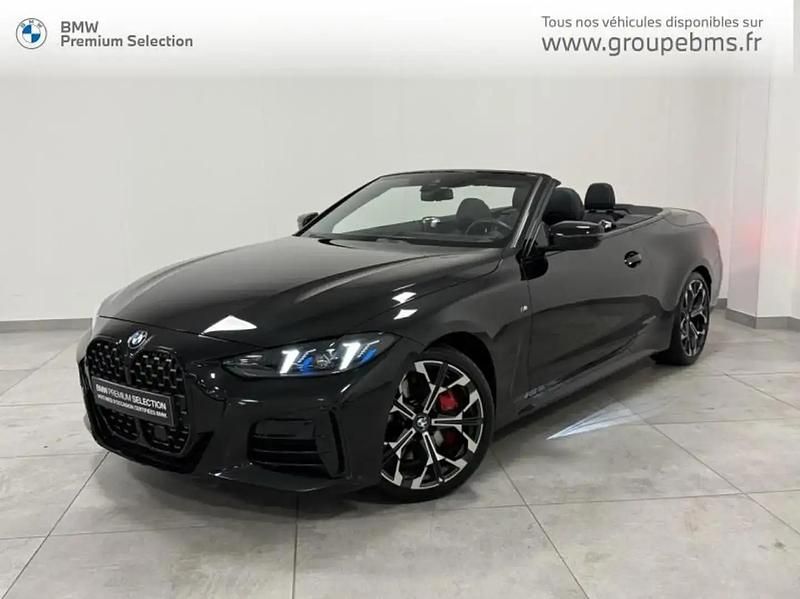 Saphirschwarz métallisé Occasion 2025 BMW 420 M Sport Cabriolet | 57 900 € (Prix assez cher) - Image 1/4
