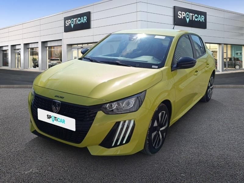 Jaune Utilisé 2024 Peugeot 208 Active Citadine | 13 999 € (Bon prix) - Image 1/4
