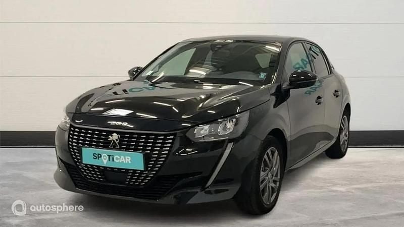 Noir Occasion 2022 Peugeot 208 Style Citadine | 14 499 € (Prix juste) - Image 1/4