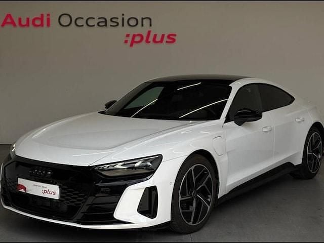 Blanc ibis Utilisé 2022 Audi e-tron GT quattro Sport Berline | 50 990 € - Image 1/4