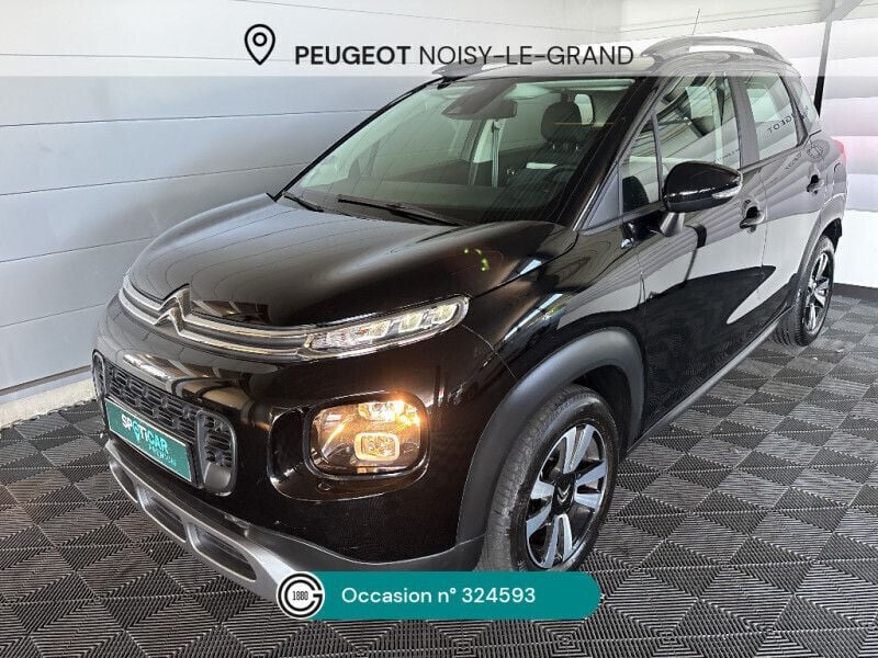 Noir Utilisé 2020 Citroën C3 Aircross Feel SUV | 11 950 € (Prix juste) - Image 1/4