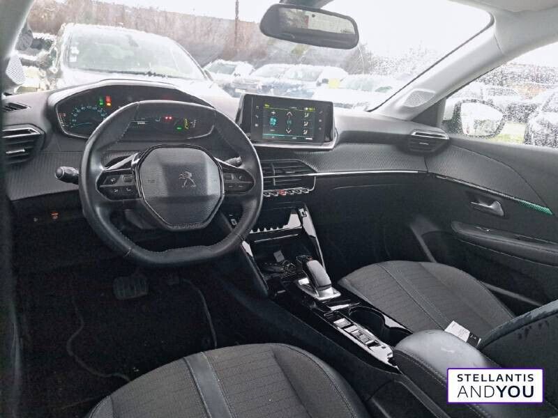 Occasion Peugeot e-208 Allure 100 kW (136 ch) 2021 Blanc Citadine