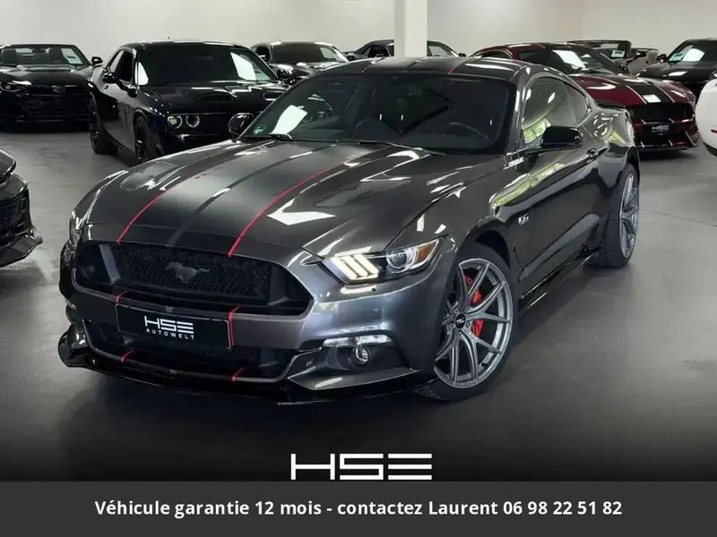 Noir Utilisé 2015 Ford Mustang GT Premium Coupé | 27 990 € (Prix juste) - Image 1/4