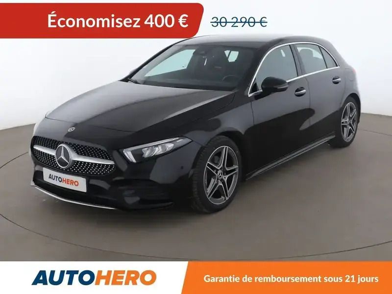 Noir Utilisé 2021 Mercedes A200 AMG line Berline | 29 890 € (Prix juste) - Image 1/2