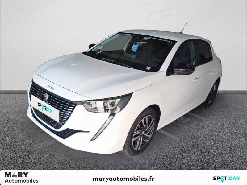 Blanc Utilisé 2023 Peugeot 208 Allure Citadine | 18 990 € (Prix juste) - Image 1/4
