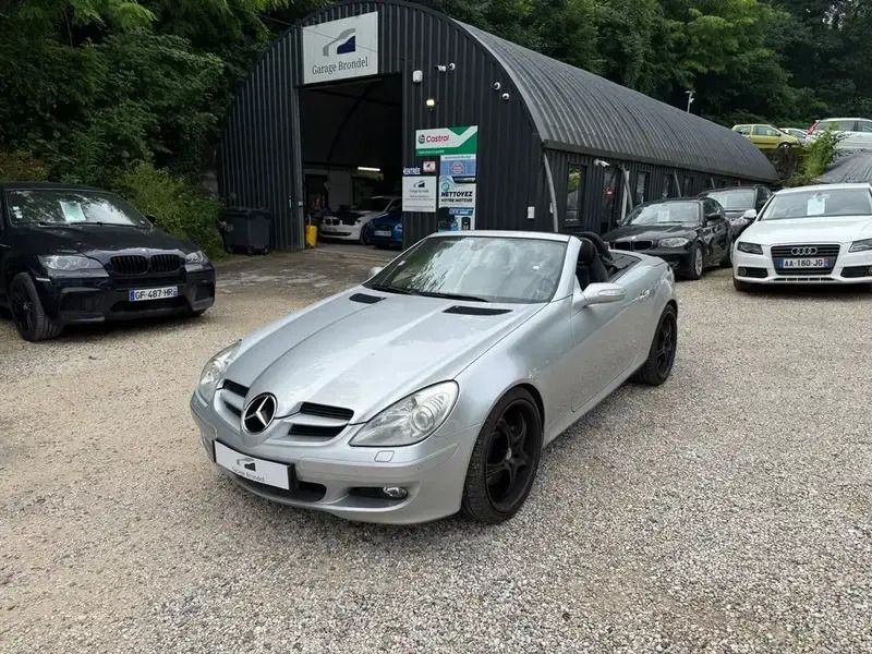 Gris Utilisé 2004 Mercedes SLK350 Cabriolet | 15 000 € - Image 1/4