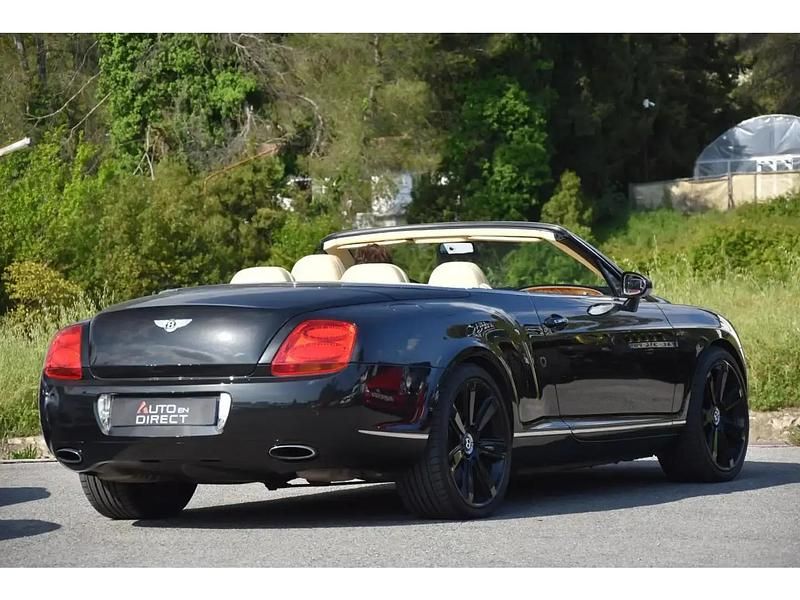 Occasion Bentley Continental 234 ch (172 kW) 2008 Noir Cabriolet