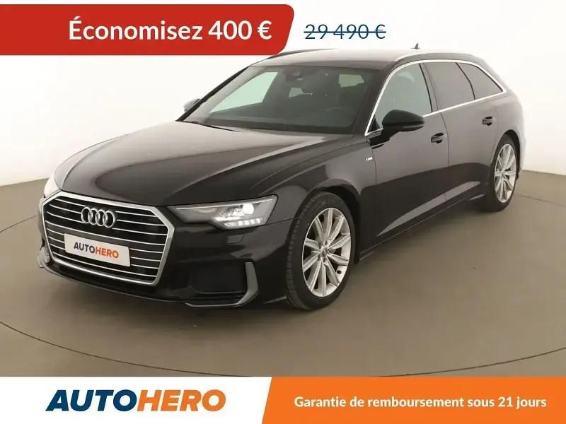 Noir Utilisé 2019 Audi A6 Sport Break | 29 090 € (Prix juste) - Image 1/2
