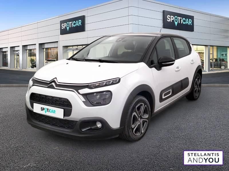 Blanc Occasion 2021 Citroën C3 Feel Citadine | 10 789 € (Prix juste) - Image 1/4