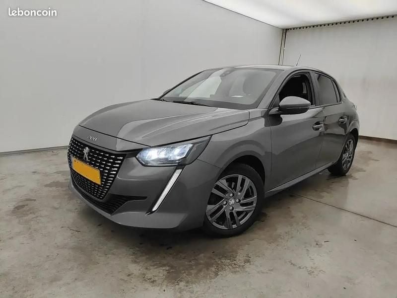 Gris Occasion 2021 Peugeot 208 Active Citadine | 12 600 € (Prix juste) - Image 1/4