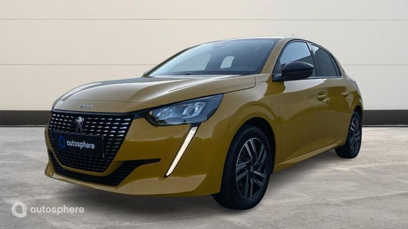 Jaune Utilisé 2022 Peugeot 208 Allure Citadine | 15 499 € (Prix juste) - Image 1/4
