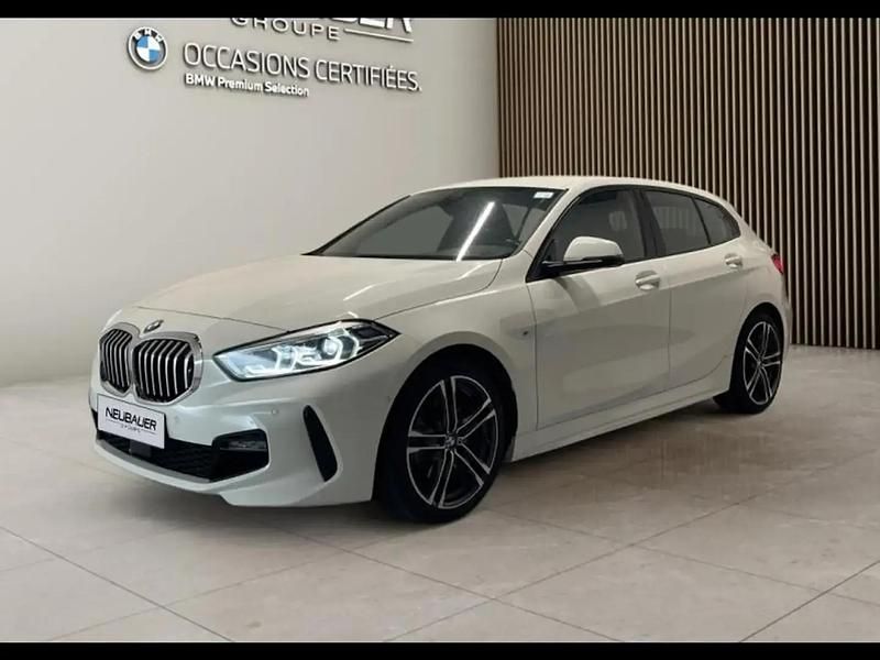 Blanc Occasion 2022 BMW 118 M Sport Citadine | 22 190 € (Prix juste) - Image 1/4