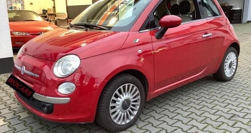 Rouge Utilisé 2009 Fiat 500 Lounge Citadine | 5 950 € (Prix juste) - Image 1/3