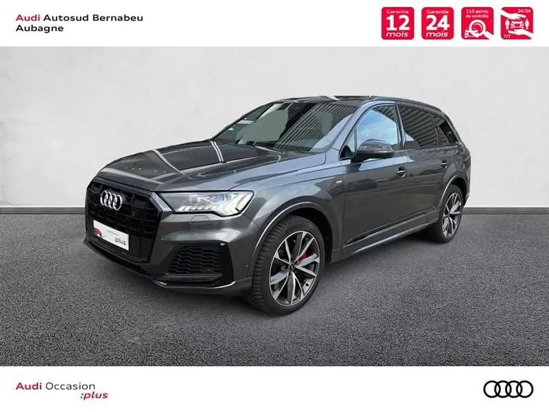 Gris daytona nacré Utilisé 2020 Audi Q7 Competition SUV | 45 850 € (Super prix) - Image 1/4