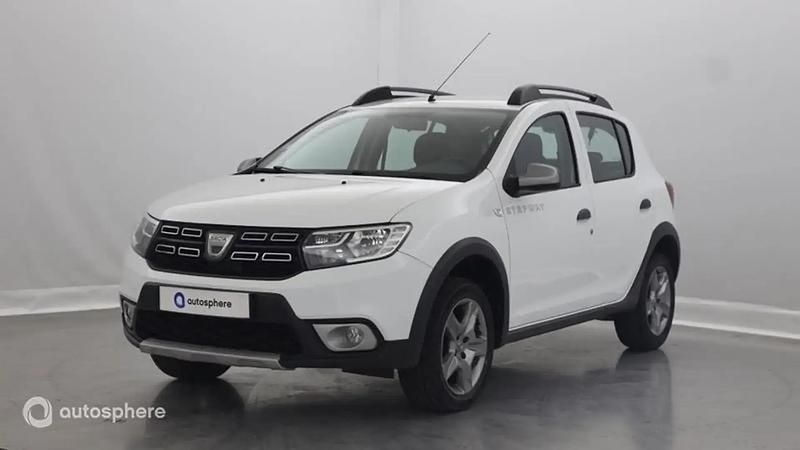 Blanc Utilisé 2019 Dacia Sandero Stepway Citadine | 9 799 € (Prix juste) - Image 1/4