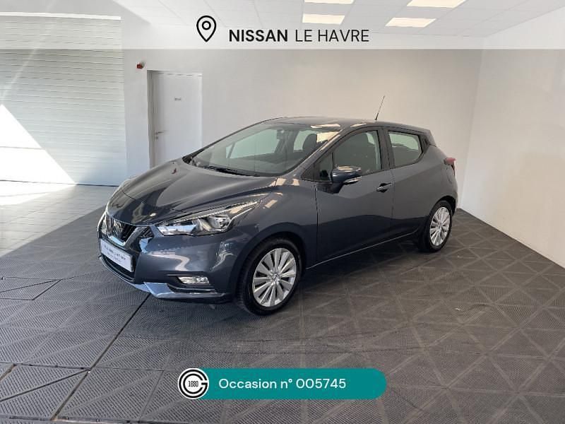 Gris Utilisé 2019 Nissan Micra Acenta Citadine | 11 490 € (Bon prix) - Image 1/4