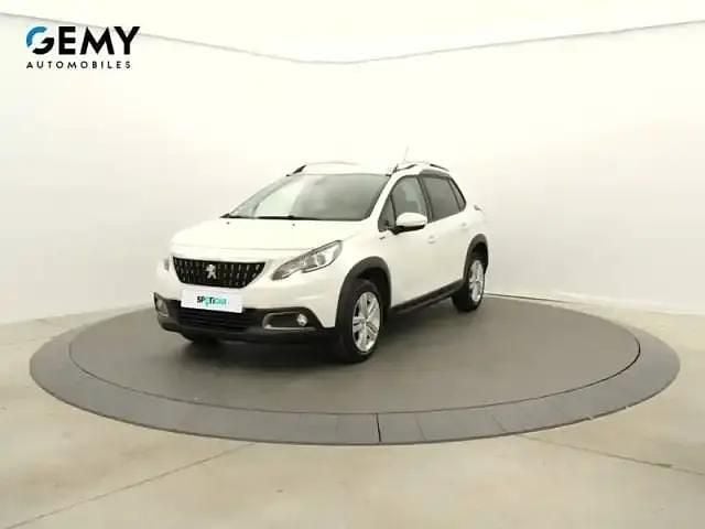 Blanc Utilisé 2019 Peugeot 2008 S SUV | 10 000 € (Super prix) - Image 1/4