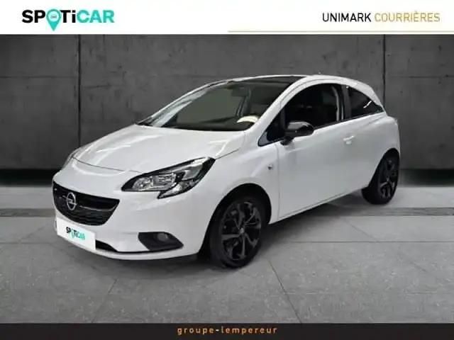 Blanc glacier Occasion 2019 Opel Corsa Edition Berline | 10 590 € (Prix juste) - Image 1/4