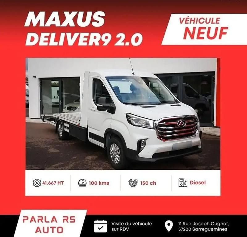 Blanc Nouvelle 2025 Maxus V90 Van | 50 000 € - Image 1/4