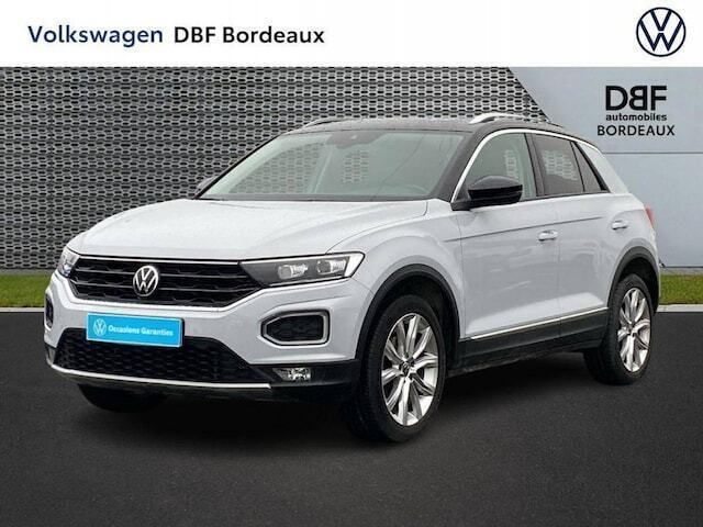 Argent Utilisé 2021 VW T-Roc Exclusive SUV | 23 999 € (Prix juste) - Image 1/4