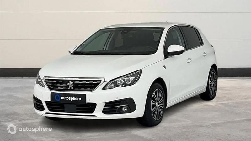 Blanc Utilisé 2021 Peugeot 308 S Berline | 15 900 € (Prix juste) - Image 1/4