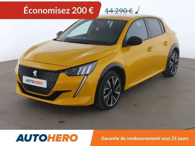 Jaune Utilisé 2022 Peugeot 208 GT Citadine | 12 990 € (Bon prix) - Image 1/2