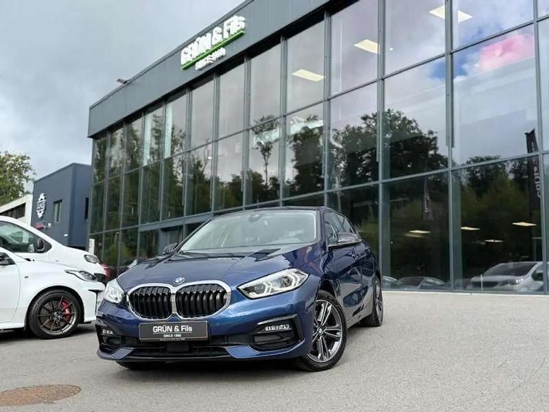 Bleu Utilisé 2021 BMW 116 Sport Line Citadine | 21 990 € (Bon prix) - Image 1/4
