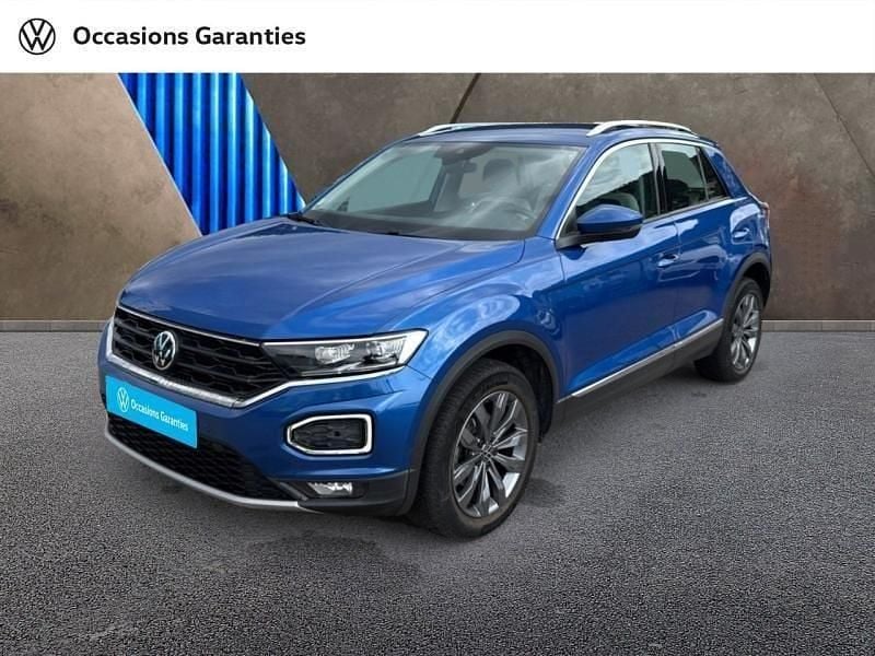 Occasion VW T-Roc S 150 ch (110 kW) 2021 Bleu ravenna métallisée SUV