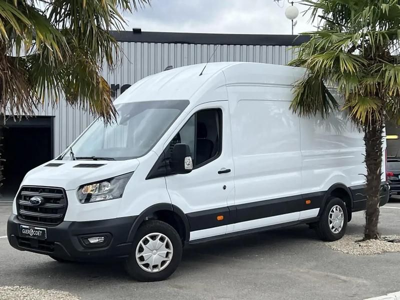 Blanc Utilisé 2023 Ford Transit Business Edition Van | 29 990 € (Prix juste) - Image 1/4