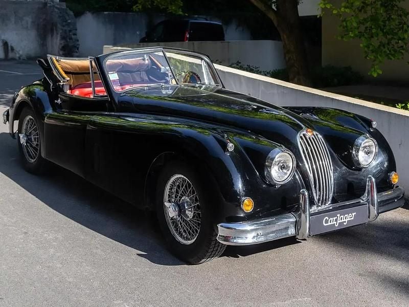 Noir Occasion 1955 Jaguar XK Cabriolet | 73 000 € - Image 1/4