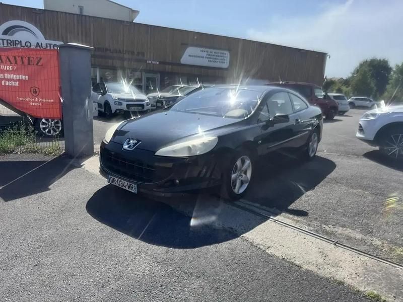 Noir Utilisé 2007 Peugeot 407 Coupe Coupé | 6 490 € - Image 1/4