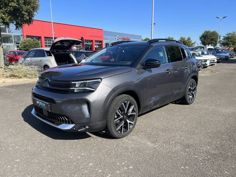 Gris Utilisé 2022 Citroën C5 Aircross Shine SUV | 27 990 € (Prix cher) - Image 1/3