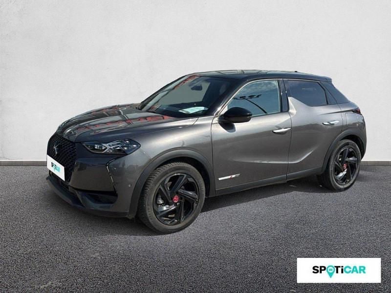 Gris Utilisé 2021 DS Automobiles DS3 Crossback E-Tense Performance Line Plus SUV | 18 850 € (Prix juste) - Image 1/4